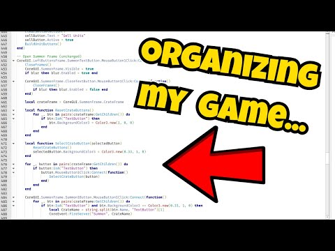 A Big Day of ORGANIZING my Code... (Day 28)