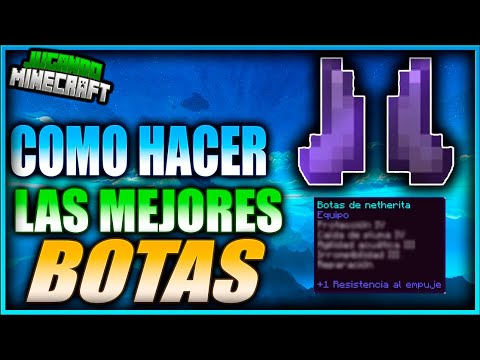 LAS MEJORES BOTAS DE MINECRAFT COMO HACERLAS  - JUGANDO MINECRAFT Ep 39