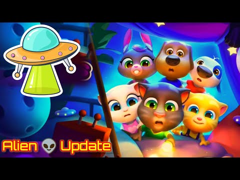 Alien 👽 New Update 2024 - My Talking Tom & Friends Unlimited Money Gameplay