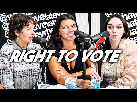 She THINKS Women Should NOT Have The Right To VOTE!