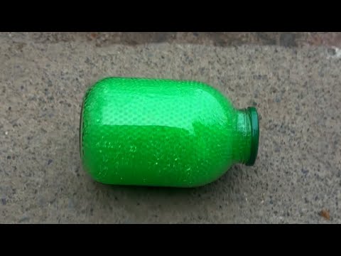 Crushing Crunchy & Soft Things! Breaking glass bottles ⚠️🔥 #shorts #asmr