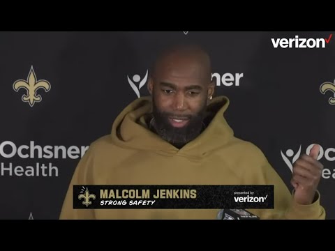 Malcolm Jenkins on End of 2021 Season after Win | Saints-Falcons Postgame video clip