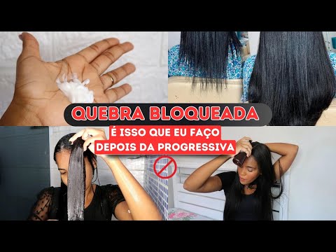 FAÇA ISSO NO SEU CABELO DEPOIS DE USAR A PROGRESSIVA E BLOQUEIE A QUEBRA E PONTAS SECAS