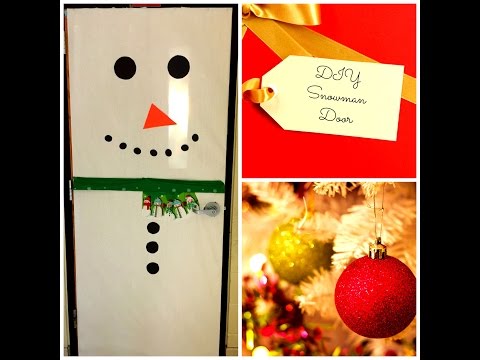 DIY Snowman Door |Classroom Decoration | Classroom...