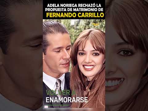 LLeg贸 para convertirse en un galan de telenovelas, pero termin贸 enamorandose de Adela Noriega