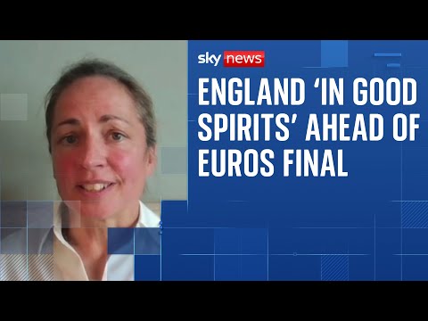 England camp in 'good spirits' ahead of Euros final against world champions Spain