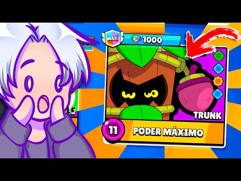 Joguei com o NOVO BRAWLER TRUNK e ele está INSANO 😱 - Brawl Stars Sneak Peek