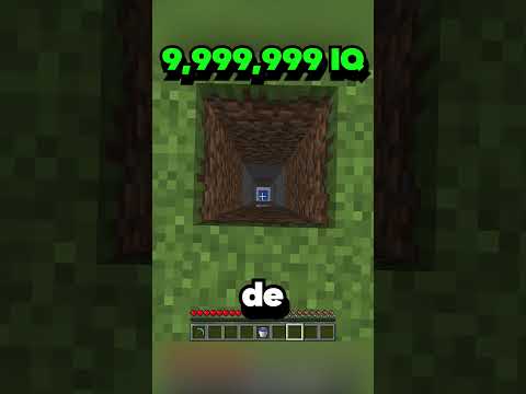 0 IQ vs 9,999,999 IQ en Minecraft...