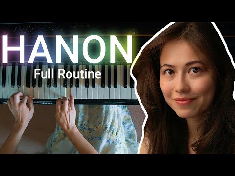 Everyone should do this Hanon Routine EVERYDAY - warm up like a pro