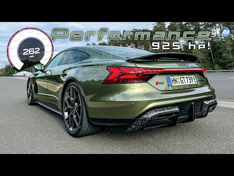 NEW RS e-tron GT Performance (925hp) | 0-262 km/h acceleration🏁 | by Automann in 4K