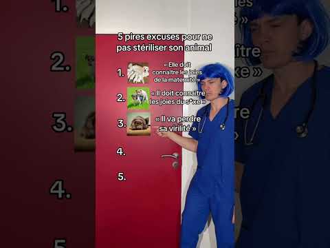 5 phrases pour ne pas stériliser #top #chien #chat