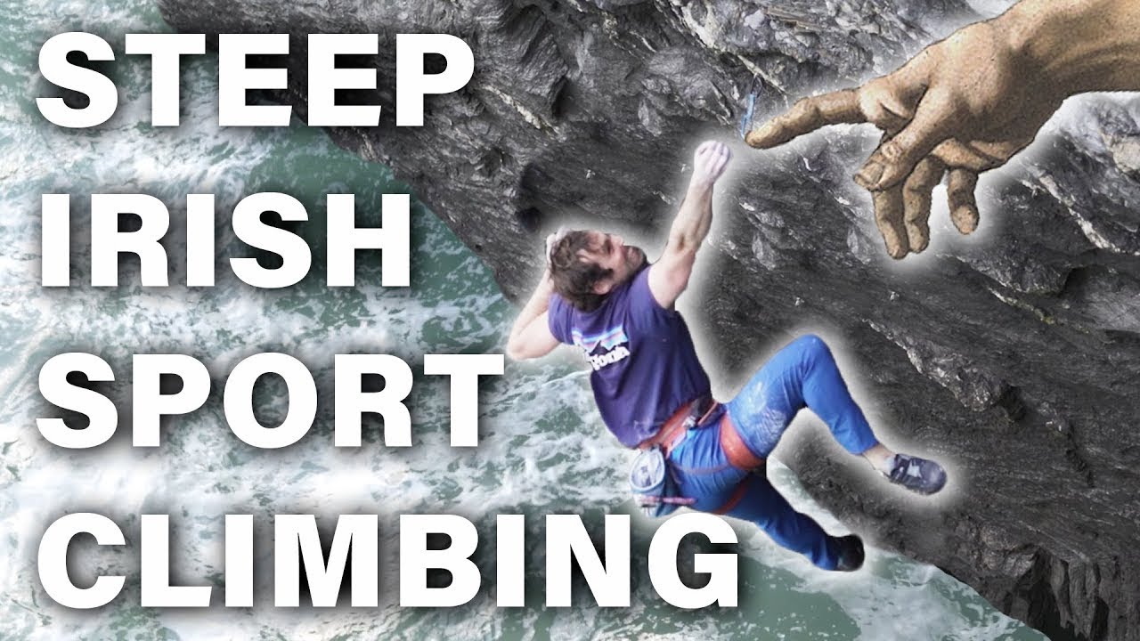 SECRET Sea Cliff Sport Climbing 🧗‍♂️ | Rock Climbing in Ireland 🇮🇪