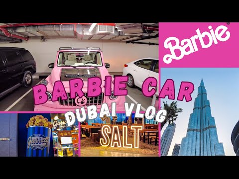 سيارة باربي في دبي مول !! | Dubai Vlog