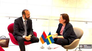 Հայաստանի և Շվեդիայի ԱԳ նախարարների հանդիպումը