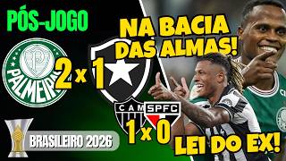 PÓS-JOGO | ATLÉTICO-MG 1X0 SÃO PAULO | PALMEIRAS 2X1 BOTAFOGO | BRASILEIRÃO 2026 | AO VIVO