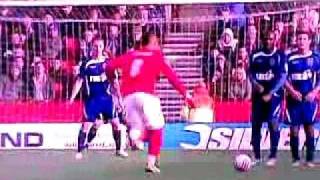 Lewis Mcgugan 35 yard freekick