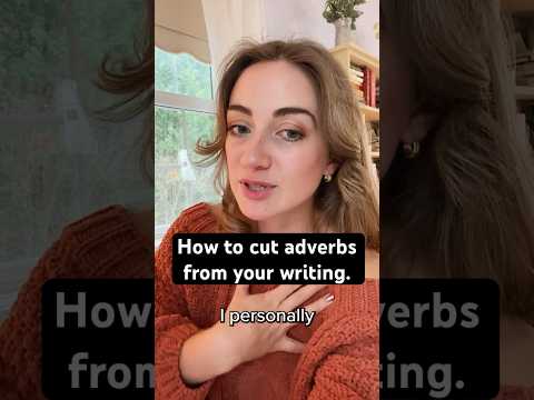 if you're still finding adverbs like this, STOP