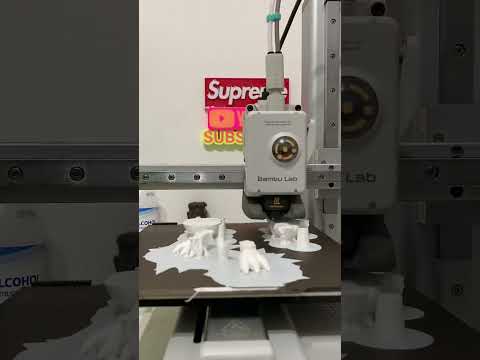 Stranger Things x Bambú Lab A1 Mini #3dart #3dprinting