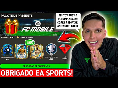 🚨CORRE APROVEITAR!🔥 BUGS E COMPENSAÇÃO com RECOMPENSAS INCRÍVEIS😱 FC MOBILE 25