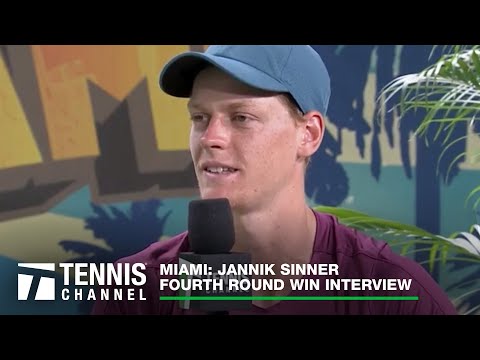 Jannik Sinner: 2023 Miami Open Fourth Round Win Interview