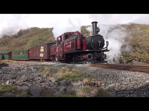 The Double Fairlie steam locomotive | De 'Double Fairlie' stoomlocomotief