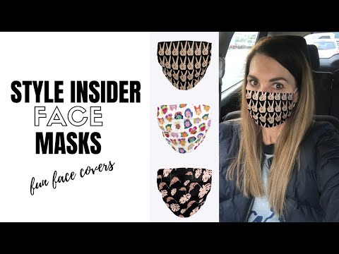 Video: The Style Insider Face Masks | 2020 Fashion