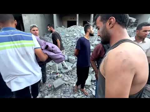 YouTube video thumbnail: Israel Launches Gaza Offensive Amid UN Genocide Findings