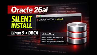 Oracle AI Database 26ai Silent Installation on Oracle Linux 9 | DBCA Silent Database Creation