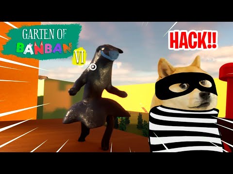 HACKEO Garten of Banban 6!! Lugares y Personajes OCULTOS pt. 1