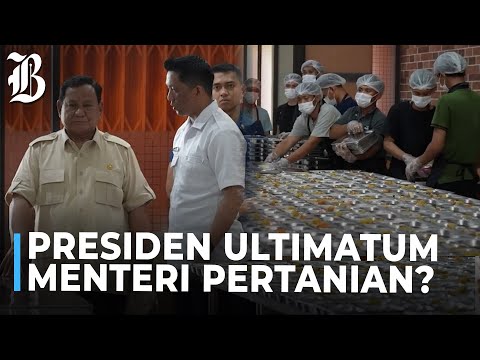 Presiden Prabowo Tiba tiba Sidak Kementan, Singgung soal Pangan