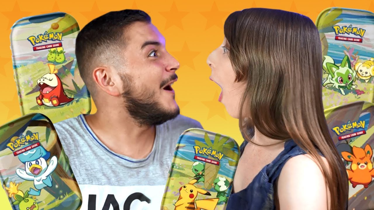 INCROYABLE ALTERNATIVE ⭐️ Ouverture de 5 Mini Tins Pokémon AMIS DE PALDEA !