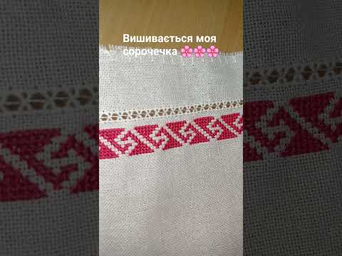 Вишиваю і насолоджуюсь 🥰 #crossstitching #вишивкахрестиком #вишитасорочка #українськийютуб
