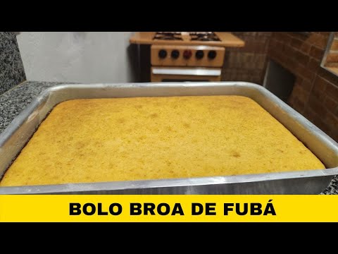 BOLO BROA DE FUBÁ | BROA MINEIRA