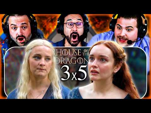 HOUSE OF THE DRAGON 3x05 REACTION – HIGHTOWERS VS TARGARYENS IS SPIRALING OUT OF CONTROL! - REVIEW