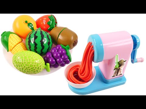 Satisfying Video | How To Make Rainbow Noodle from Strees Balls Cutting ASMR RainbowToyTocToc