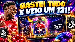 GASTEI TUDO E VEIO UM JOGADOR 121 NO FC MOBILE
