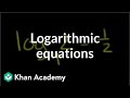 Understanding Logarithms and Exponential Equations