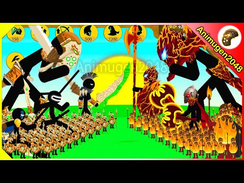 NEW MASTER XENOPHON SAVAGE, XIPHOS, SHADOW vs MAGMA BOSS 🔥 | Stick War Legacy Mod VIP | Animugen2048