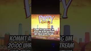￼Am Freitag um 20:00 Uhr spielen wir im Livestream Poppy Playtime￼