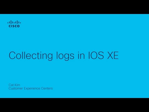 IOS XE - How to collect logs