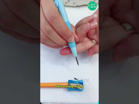 Bút chì cá heo tập viết cho bé lớp 1 bút chìbấm #xuhuong #gamingontiktok #acrylic #capcut #washitape