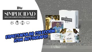 TOPPS SIMPLICIDAD 23/24, GRAN COLECCIÓN Y CON AUTÓGRAFO!