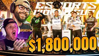 NADESHOT & TIMTHETATMAN REACT TO OPTIC WINNING ESPORTS WORLD CUP!