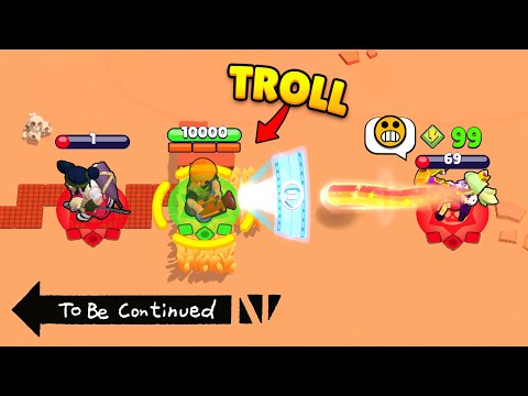 TROLL PLAYER SAVES POOR NOOB | Brawl Stars Funny Moments & Fails & Highlights 2024 #88