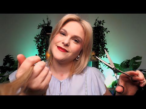 ASMR Hair Consultation & Haircut