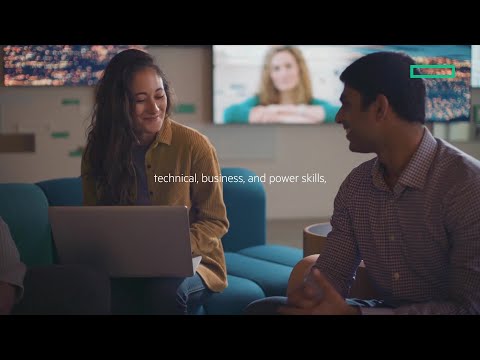 Build skills and empower your future with education from HPE