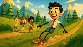 What if we could Slide Everywhere? | #aumsum #kids #cartoon #science