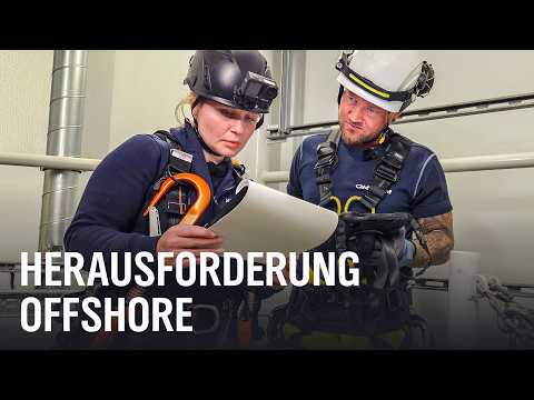 Endlich Offshore: Erster Einsatz im Windpark | Die Nordreportage | NDR Doku