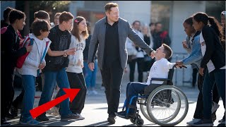 Bullies Harass Disabled Boy, Elon Musk’s Heroic Act Stuns Everyone