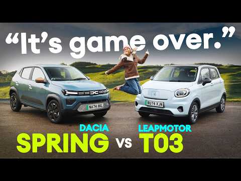 New Leapmotor T03 vs Dacia Spring | Budget EV Showdown! | Electrifying